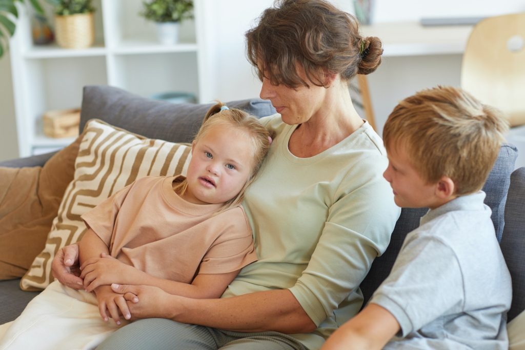 Mother with Special Needs Child